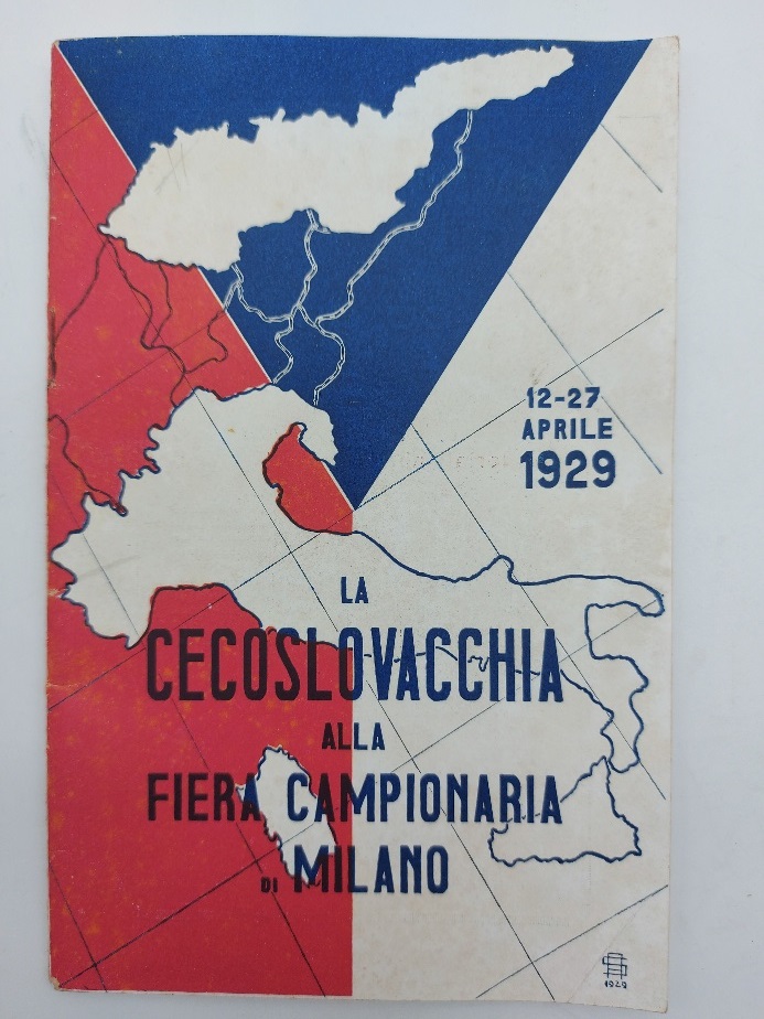 Guida catalogo dell'Esposizione cecoslovacca nel Padiglione di Stato alla Fiera campionaria di Milano 1929